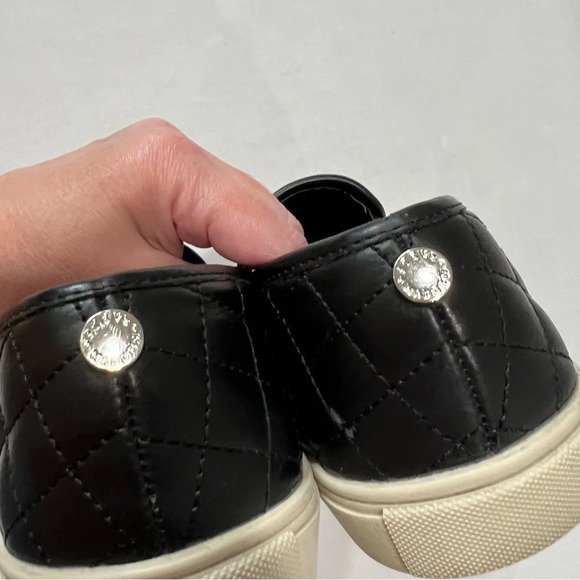 STEVE MADDEN - Ecentrco Black Quilted Sneaker Size 9 - Picture 5 of 9